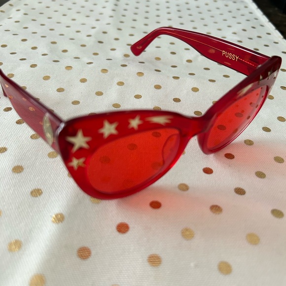 🌟Rare Poppy Lissiman Strawberry Stars Sunglasses - Picture 2 of 5